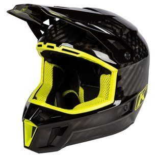 Мотошолом KLIM F3 Carbon ECE Hi-Vis L