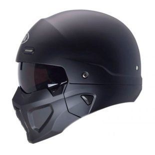 Мотошолом WM Exo-Combat Solid Matt Black S