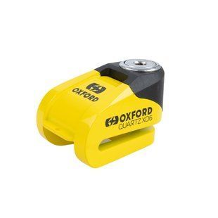 Замок Oxford Quartz XD6 Disc Lock Yellow/Black