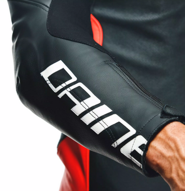 Мотокомбинезон Dainese TOSA PERF BLACK/FLUO-RED/WHITE XXXL