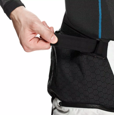 Мотоштани Dainese SUPER ADVENTURE ABSOLUTESHELL PANTS BLACK GLACIER-GREY RED 54