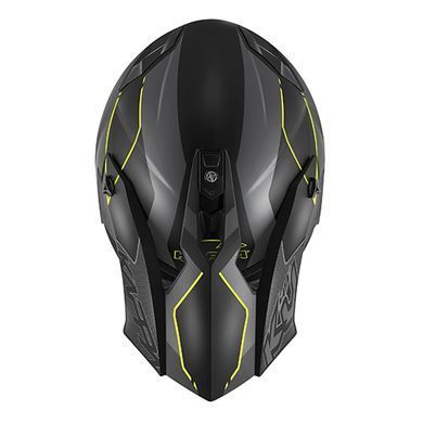 Мотошолом Kappa KV49R Evo Chaser Matt black grey red M