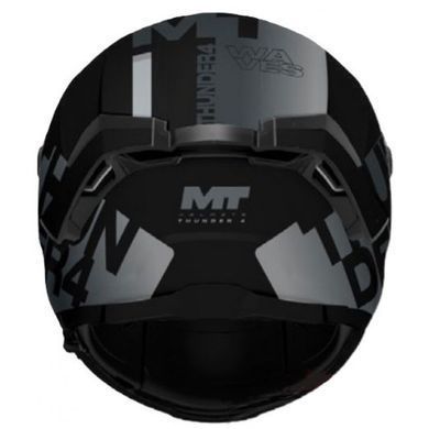 Мотошлем MT THUNDER 4 SV WAVES B2 Matt XS