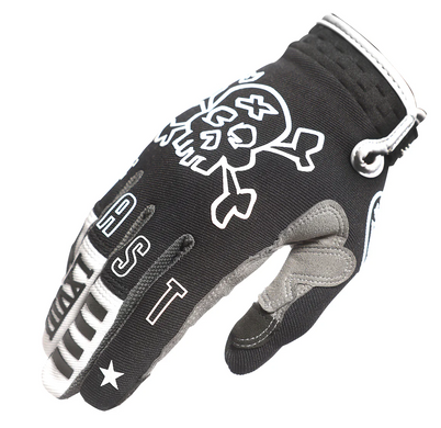 Перчатки FASTHOUSE Speed Style The Bird Glove, Black/White - 2X