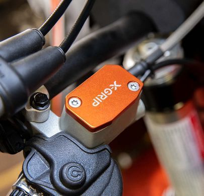 Захист кришки гальм та зчеплення (BREMBO) X-GRIP Brake- & Clutch Pump Cap KTM, HQV, GASGAS, for BREMBO black