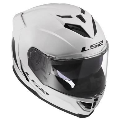 Мотошолом LS2 FF818 Storm 3 Solid Gloss White S