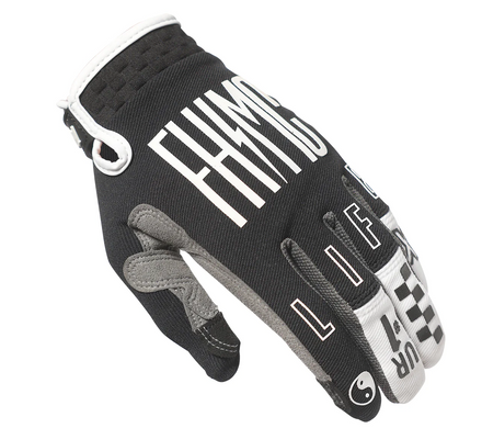 Перчатки FASTHOUSE Speed Style The Bird Glove, Black/White - 2X