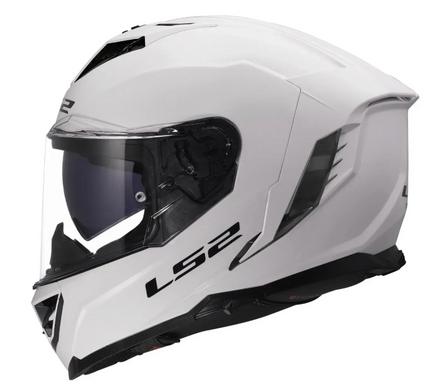 Мотошолом LS2 FF818 Storm 3 Solid Gloss White S