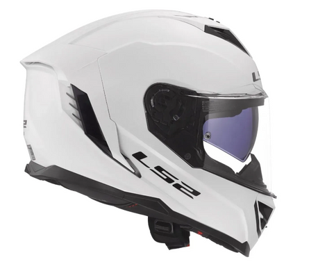 Мотошолом LS2 FF818 Storm 3 Solid Gloss White S