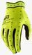 Рукавички 100% RIDEFIT Glove [Fluo Yellow], M (9)
