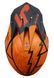 Мотошлем Just1 J39 Poseidon Fluo Orange Red Black