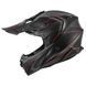 Мотошолом Kappa KV49R Evo Chaser Matt black grey red M