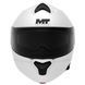 Мотошлем MT GENESIS SV PURE A0 Gloss WHITE S
