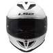 Мотошолом LS2 FF818 Storm 3 Solid Gloss White S
