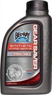 Масло трансмісійне Bel-Ray Gear Saver HYPOID Syntetic Fluid 1л, 75w-140
