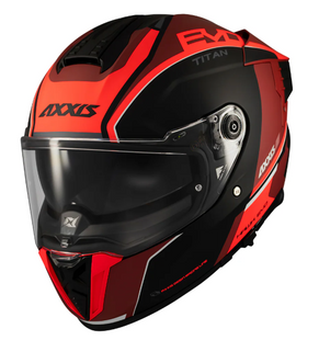 Мотошолом AXXIS HAWK SV EVO Titan B5 Matt Red L