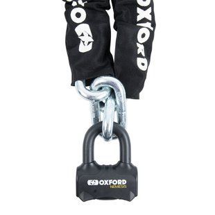 Цепь з замком Oxford Nemesis Chain Lock 16mm