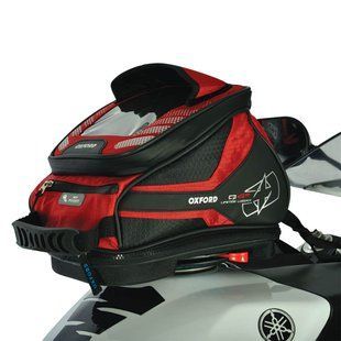 Швидкозйомна сумка на бак Oxford Q4R Tank Bag - Red
