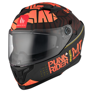 Мотошлем MT BRAKER SV PUNK RIDER B5 Matt Red XS