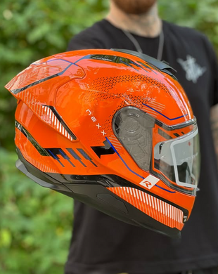Мотошолом Nexx Y.100R BARON ORANGE XS