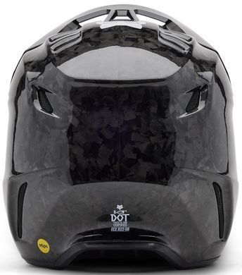 Мотошолом FOX V3 RS HELMET - SOLID Black M