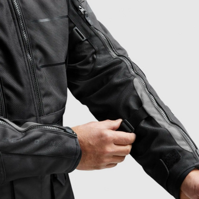Мотокуртка REBELHORN текстиль CUBBY V black 3XL