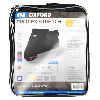 Моточехол Oxford Protex Stretch Indoor Premium Cover Black S