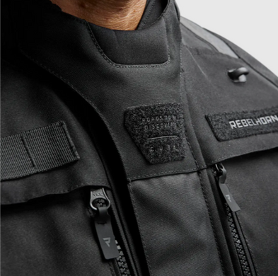 Мотокуртка REBELHORN текстиль CUBBY V black 3XL