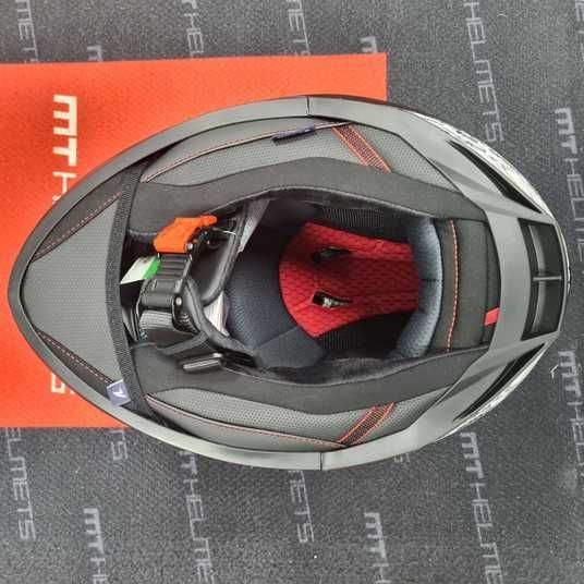 Мотошлем SHARK SKWAL i3 HELLCAT Matt Black Grey Red M - купить