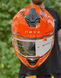 Мотошолом Nexx Y.100R BARON ORANGE XS