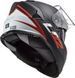Мотошлем LS2 FF800 Storm 2 Nerve Matt Black Red XXXL