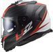 Мотошлем LS2 FF800 Storm 2 Nerve Matt Black Red XXXL