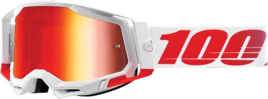 Маска кроссовая 100% RACECRAFT 2 Goggle St-Kith - Mirror Red Lens, Mirror Lens