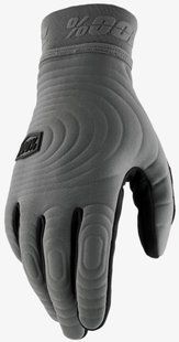 Зимові Рукавички 100% BRISKER XTREME Glove [Charcoal], S (8)