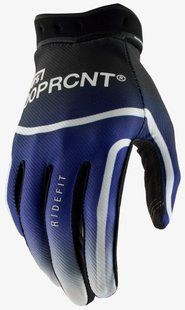 Рукавички 100% RIDEFIT Glove [Blue], M (9)