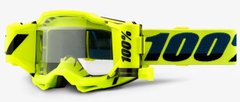 Маска кросова 100% ACCURI 2 FORECAST Goggle Fluo Yellow - Clear Lens, Roll-Off