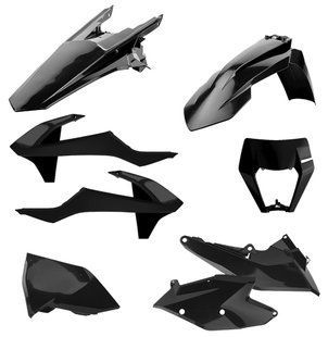Пластик Polisport MX kit - KTM (16-) Black KTM