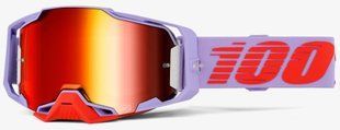 Маска кросова 100% ARMEGA Goggle [Fausto], Mirror Red Lens