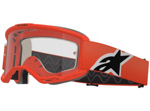 Маска кросова Alpinestars Vision 5 Corp Orange -Clear
