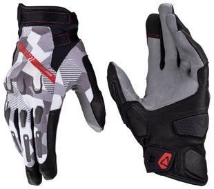 Моторукавички LEATT 7.5 HydraDri Adventure Short Glove Steel M (9)