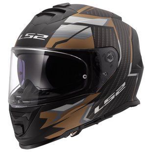 Мотошолом LS2 FF800 Storm 2 Tracker Black Gold L