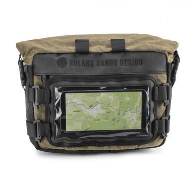 RSD X Kriega Bar Bag - Roam - Black/Black