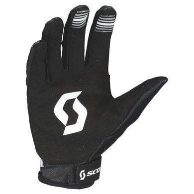 Моторукавички Scott текстильні Glove 350 Noise Evo black white M