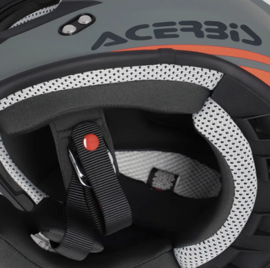 Мотошлем ACERBIS LINEAR 2206 Grey M