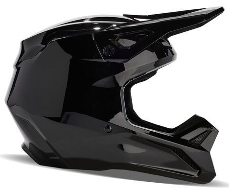 Мотошолом FOX V1 SOLID HELMET Black, XXL