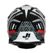 Мотошолом Just1 J39 Marshall White Red Black M