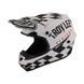 Мотошолом TLD SE4 POLYACRYLITE HELMET RACE SHOP WHITE/BLACK LG