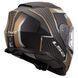 Мотошолом LS2 FF800 Storm 2 Tracker Black Gold L