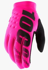 Зимові перчатки 100% BRISKER Glove Pink M (9)
