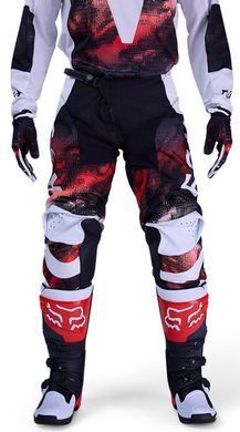 Мотоштани FOX 180 Pant KAIROS Fluo Red 32
